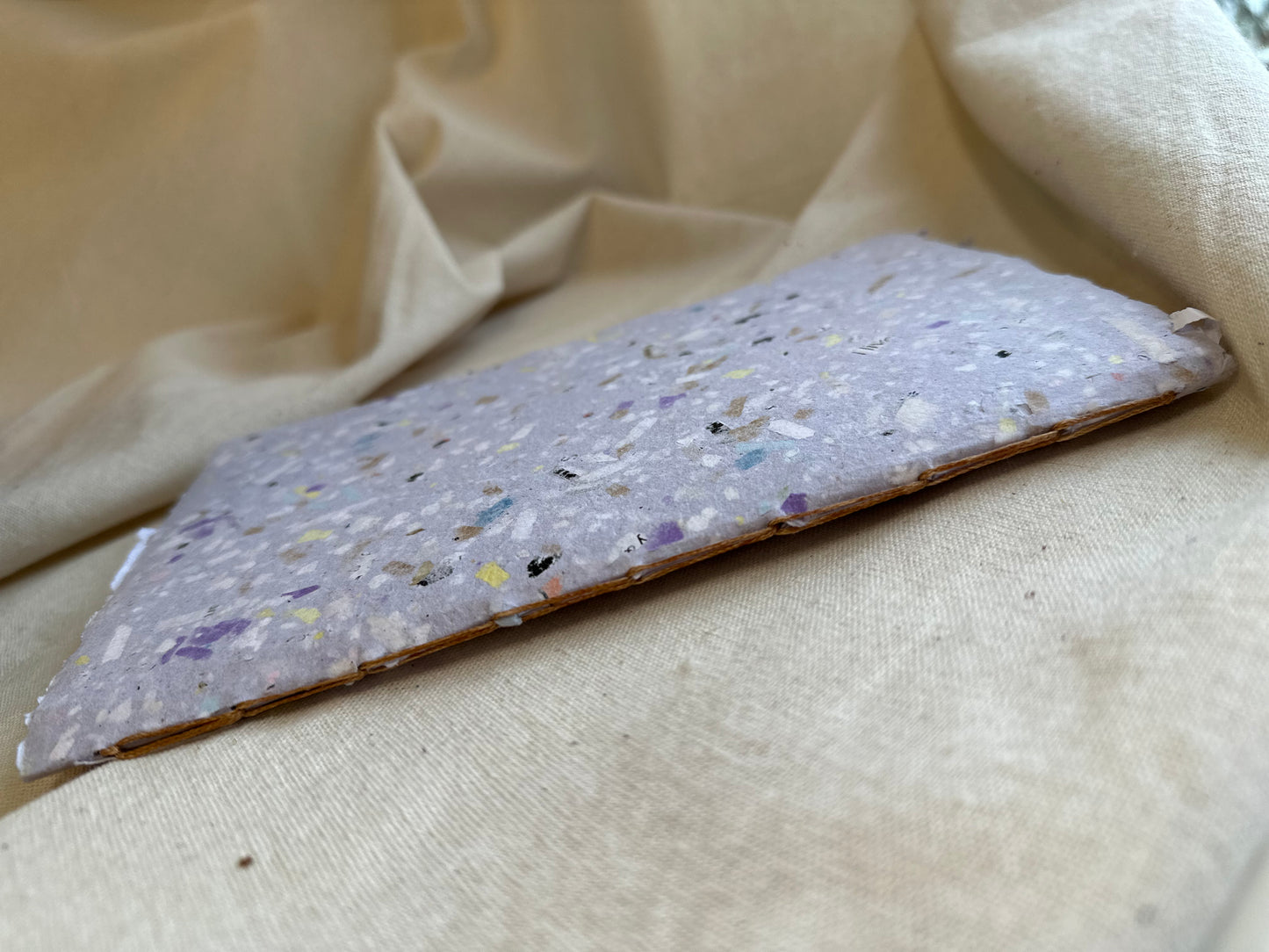 Handmade Paper Notebook- Confetti