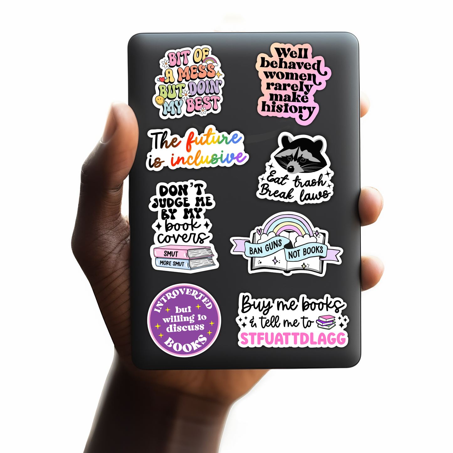 Crying over book boyfriends, Smut sticker, Bookish sticker 