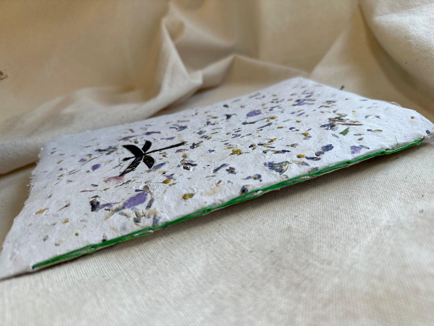 Handmade Paper Notebook- Wildflowers