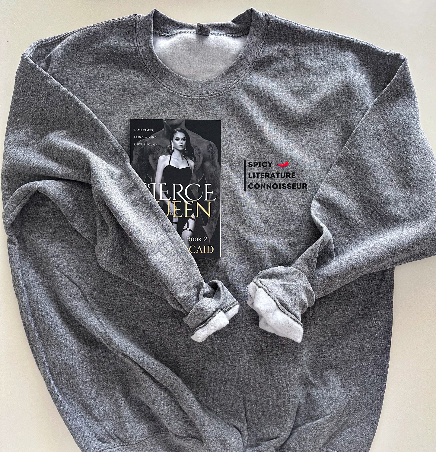 Spicy Literature Connoisseur Crewneck Sweatshirt