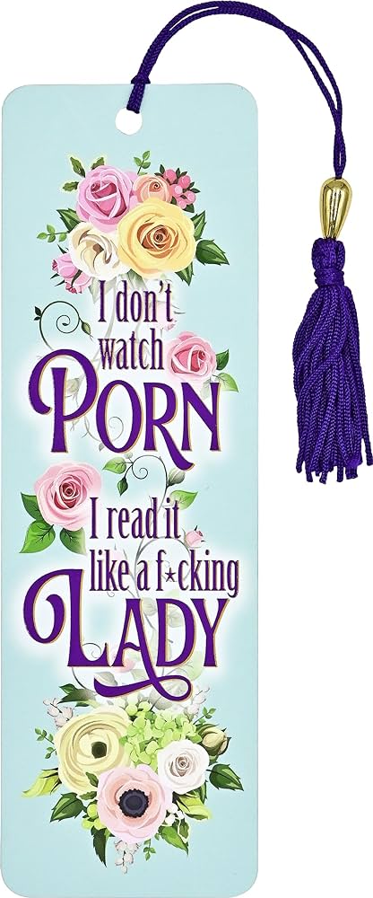 I Don’t Watch Porn Beaded Bookmark