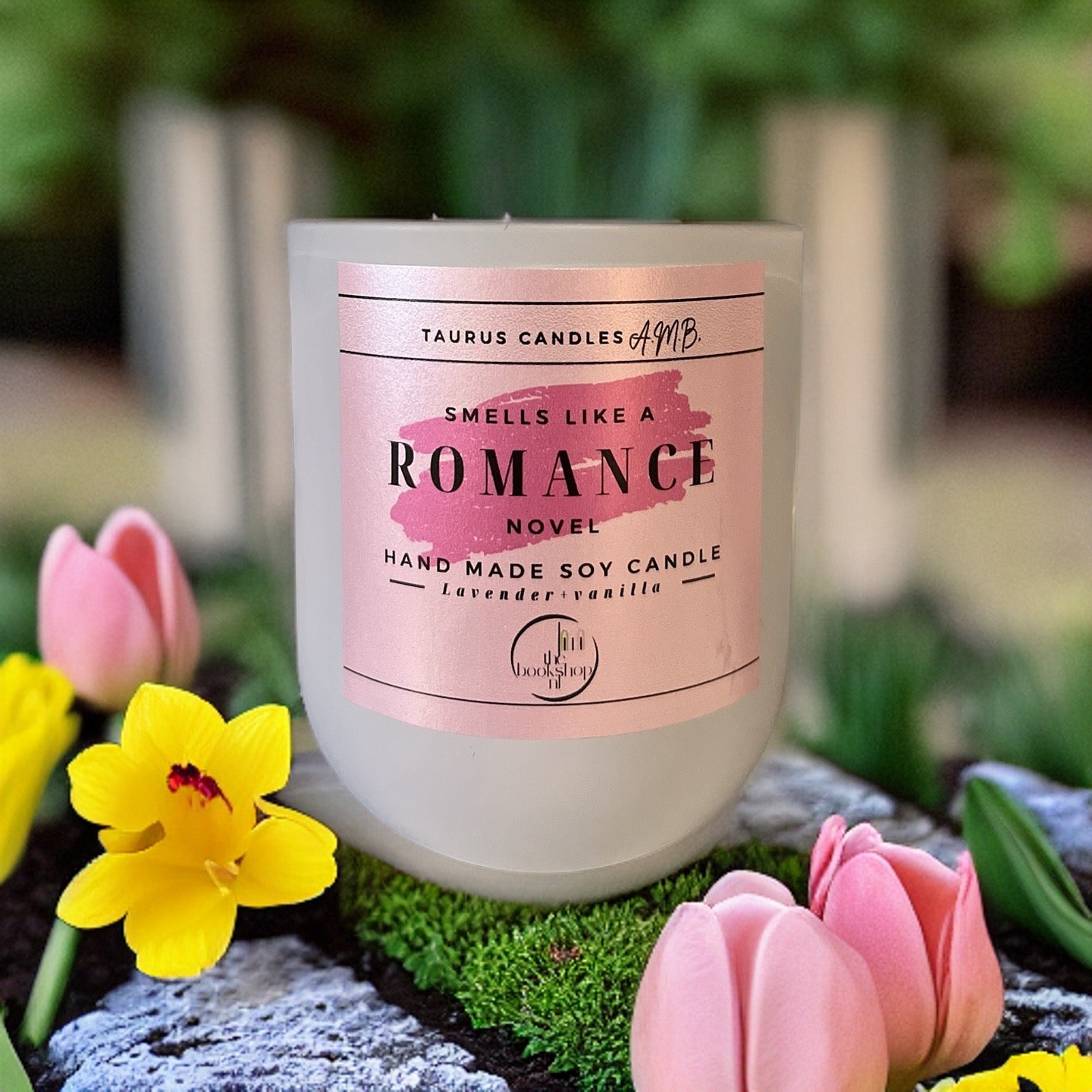 Smells Like A Romance Novel- Lavender + Vanilla Candle