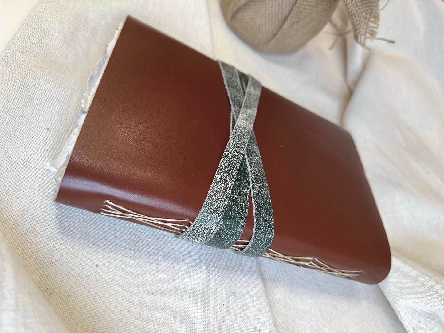 Standard Handmade Leather Journal- Style B6