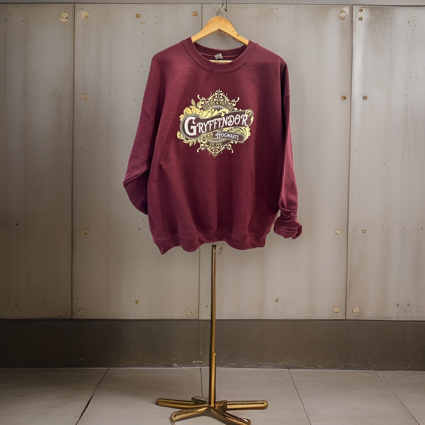 Harry Potter House Crewneck Sweatshirt- Gryffindor