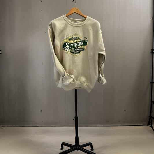 Harry Potter House Crewneck Sweatshirt- Slytherin