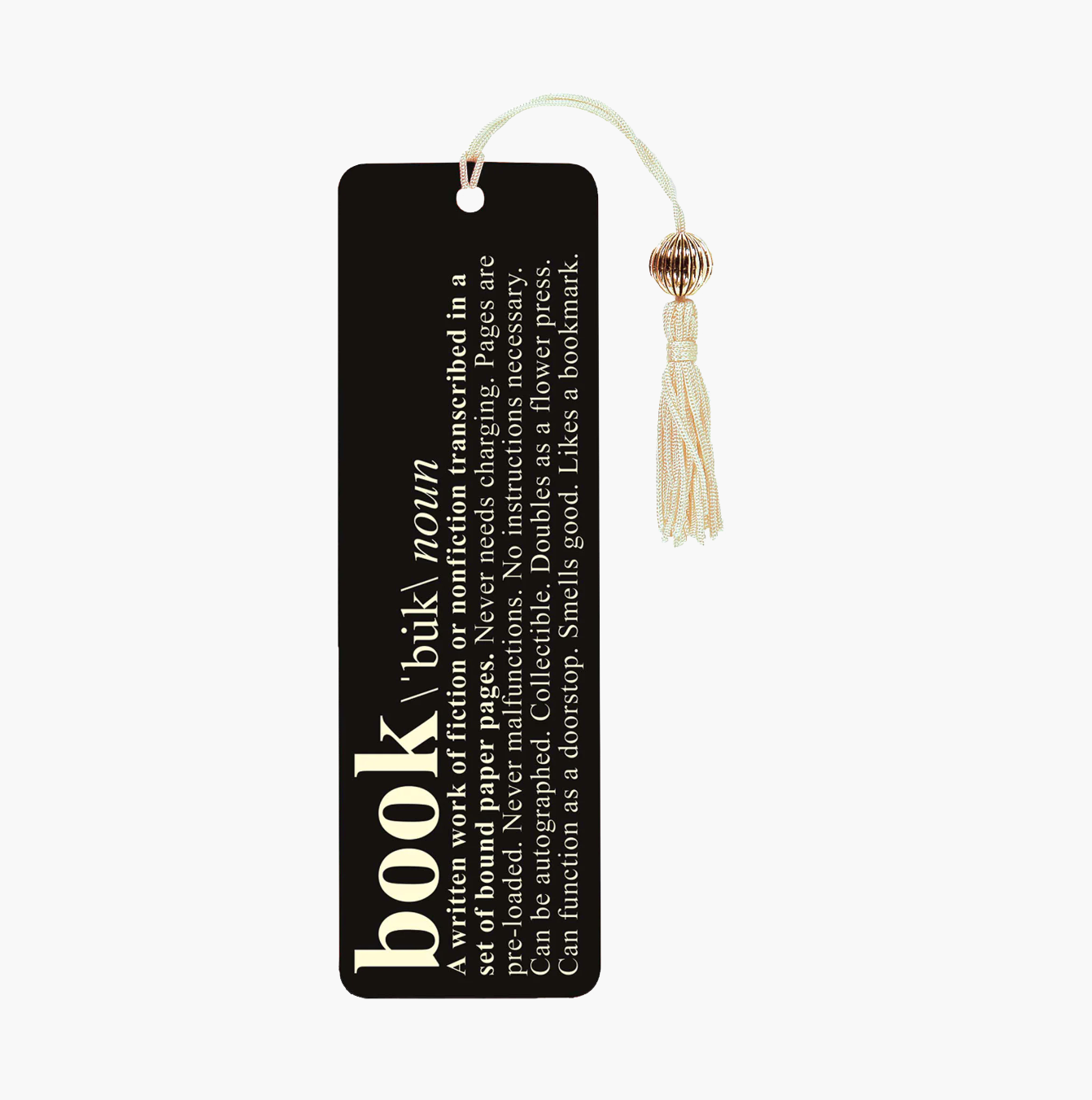 "Book" Bookmark