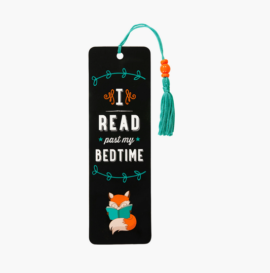 I Read Past My Bedtime Beaded Bookmark