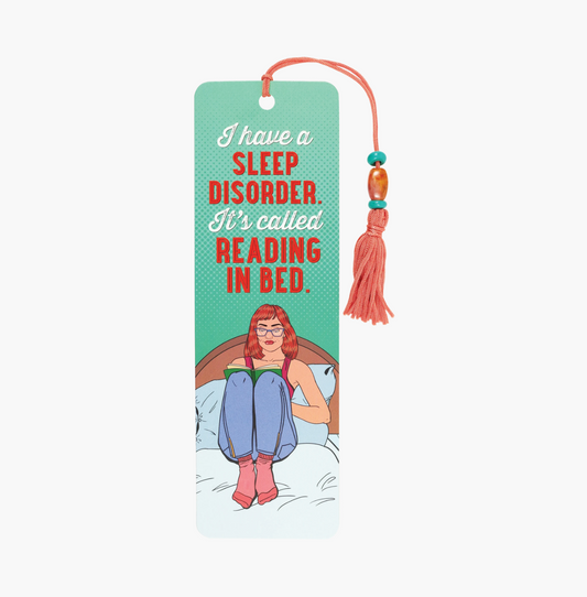 Sleep Disorder Beaded Bookmark