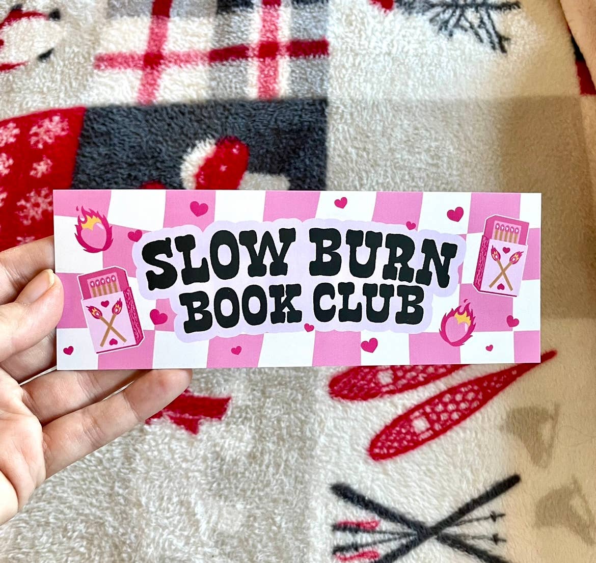 Smut bookmark, Slow burn book club, Gift for readers