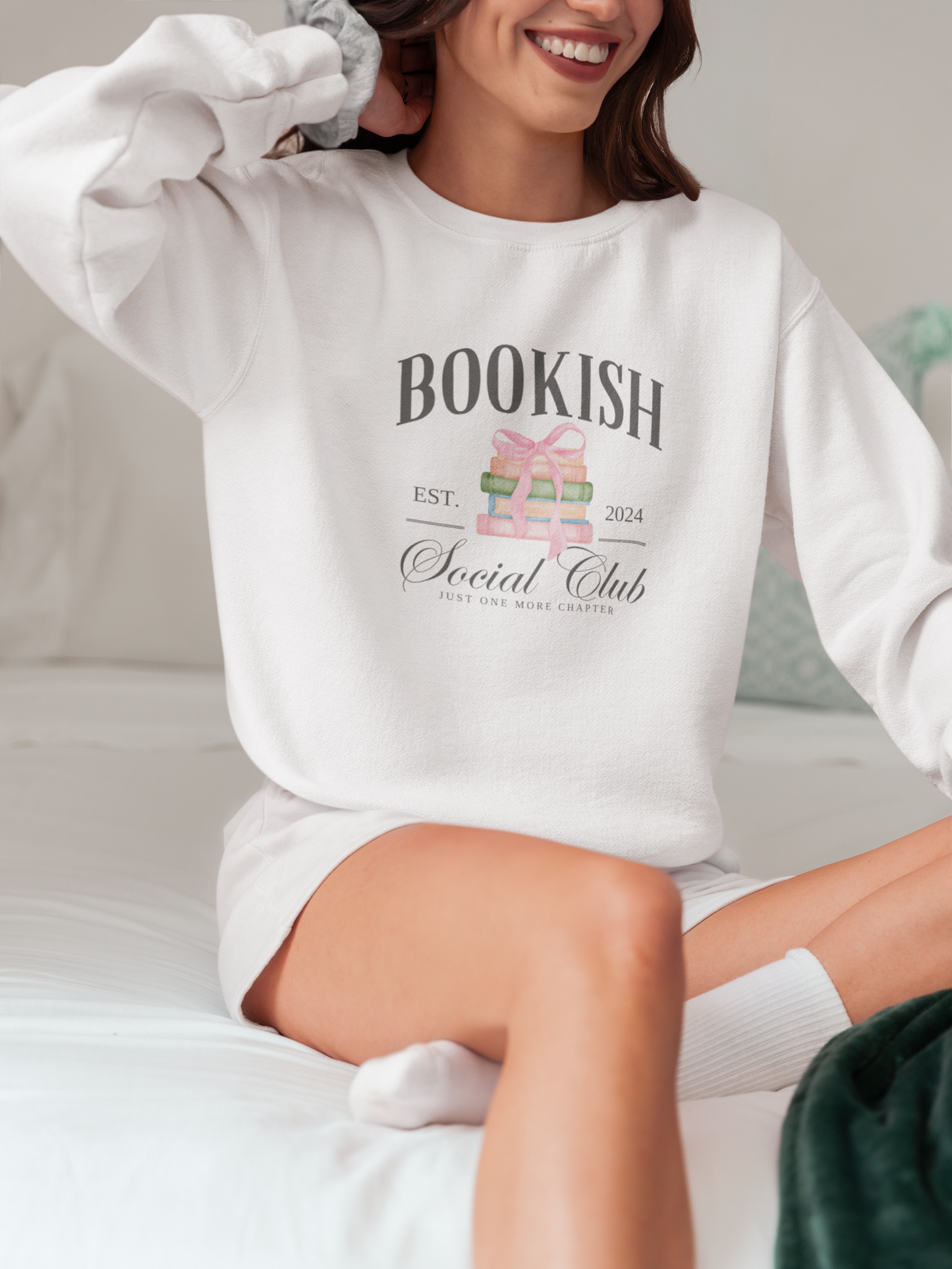 BOOKISH Social Club Crewneck Sweatshirt