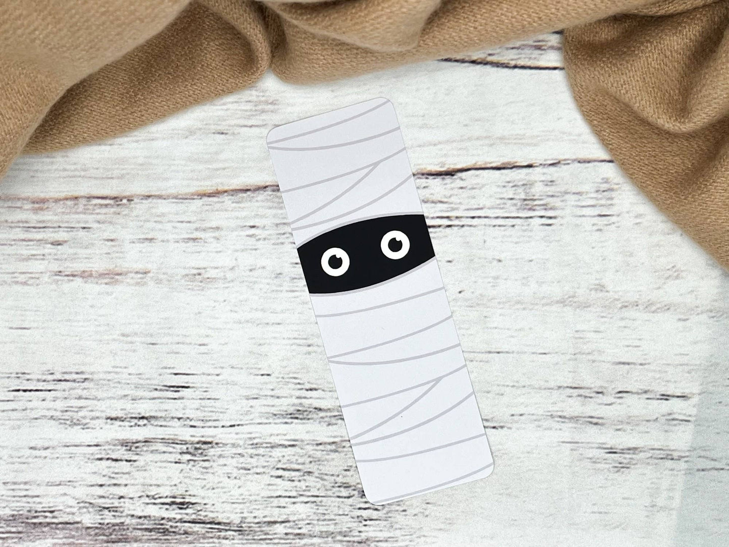 Spooky Mummy Head Bookmark | Reading Materials