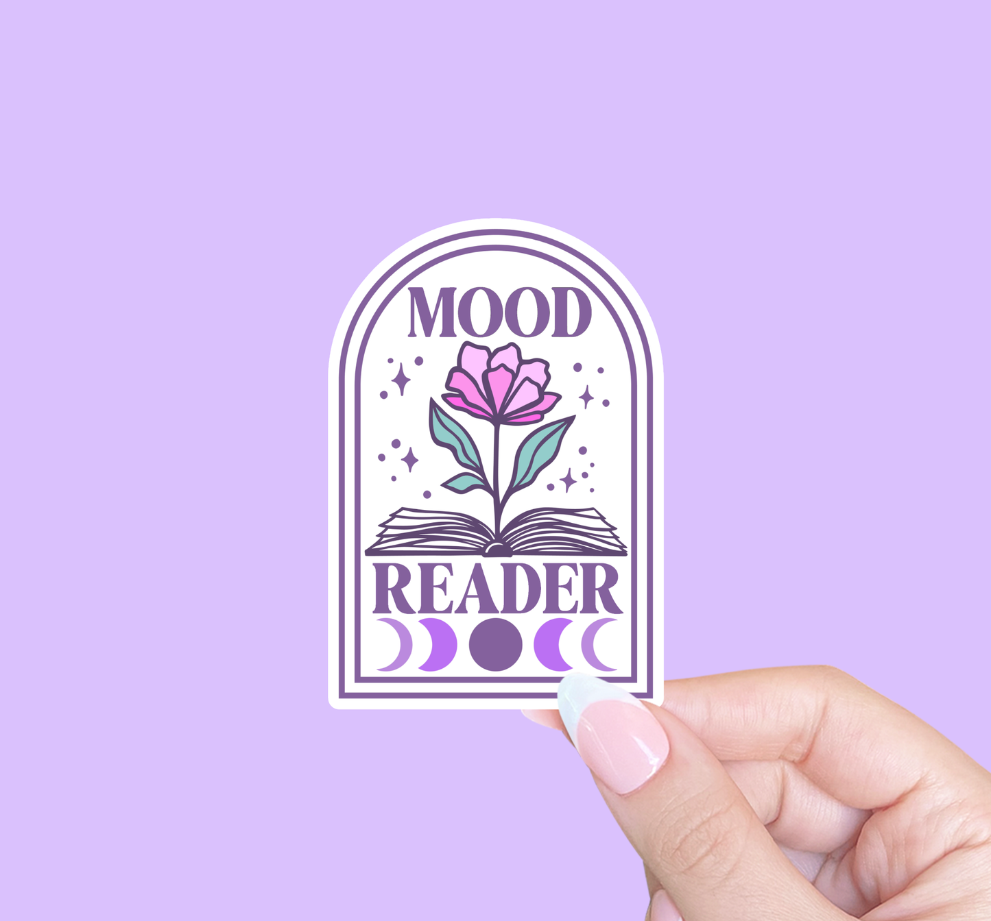 Mood reader, Kindle sticker, Smut sticker, Bookish sticker