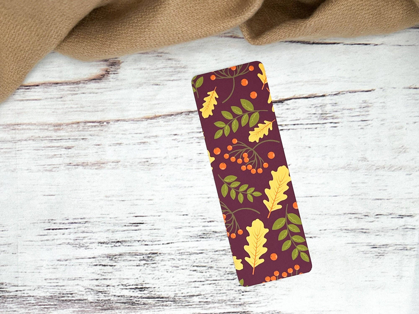 Fall Bookmark | Leaves | Nature | Aesthetic